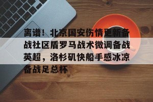 九游娱乐- 北京国安赛后国安球迷接受采访 